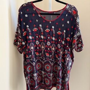 Johnny Was Tunic Top